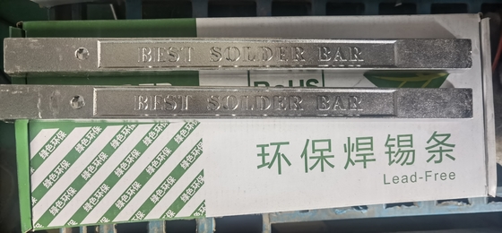 Sn99.3Cu0.7 Tin 229 Deg Lead Free Solder Bar High Temperature Resistant