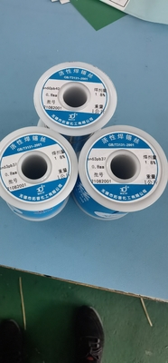 2mm 63 καλώδιο ύλης συγκολλήσεως μολύβδου 37 κασσίτερου με τον πυρήνα κολοφωνίων ομαλός φωτεινός 183 βαθμών